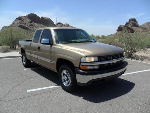 2001 chevrolet silverado 1500 4dr ext cab ls 4x4 clean