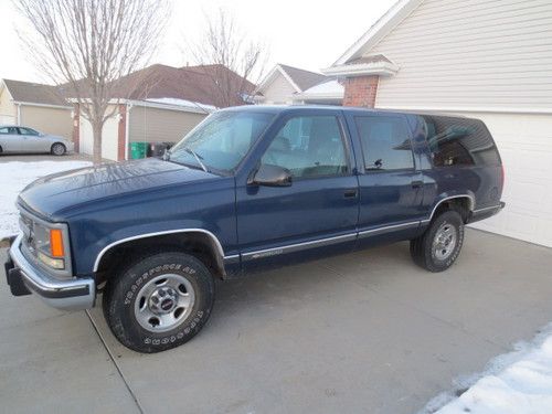 1997 chevrolet c2500 suburban 6.5l turbo diesel