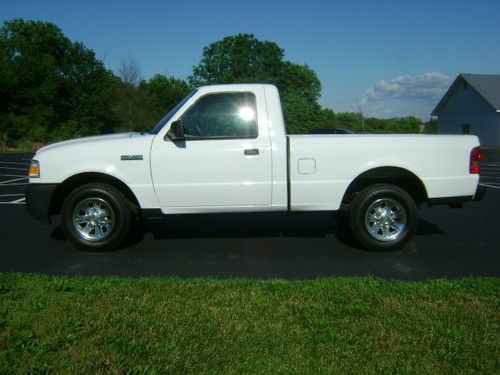 2011 ford ranger xl regular cab 2wd 2.3l automatic one owner great fuel mileage!