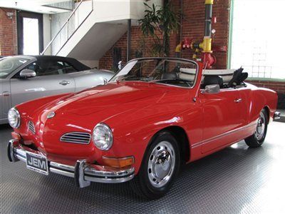 1972 volkswagen. karmann ghia