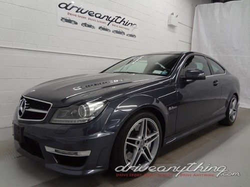 '12 c63 coupe 8k mi! nav multimediapckg amgstg pckg p2pckg 1ownr