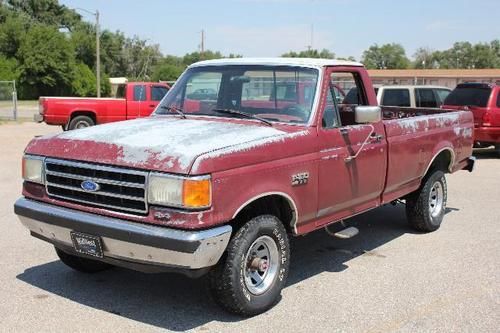 1991 ford f150 reg. cab long bed 4x4 no reserve