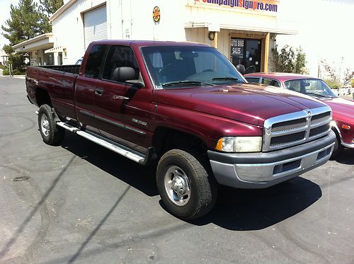 2001 dodge 2500 quadcab 5.9 cummins diesel 4x4 slt / 60 day layaway / world ship