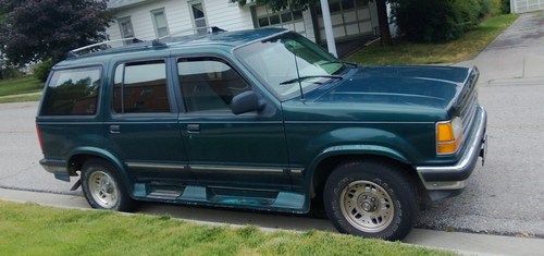 1994 ford explorer xlt green