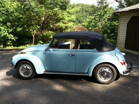 1971 karmann super beetle convertible