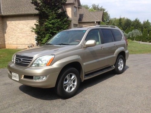 2003 lexus 470 gx suv w/ third row seats