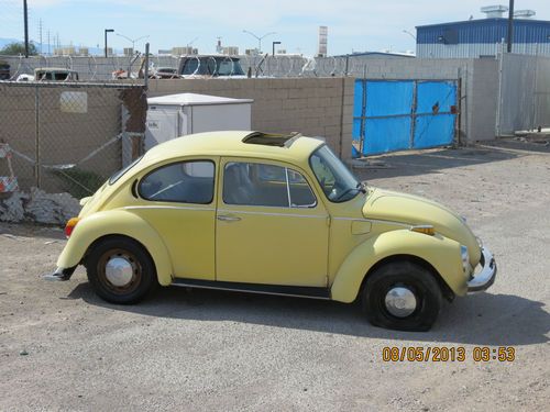 1974 super bettel sunroof matching #'s no reserve classic project runs rare car