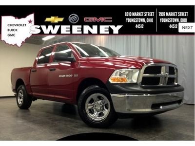 5.7l hemi v8 4x4 4wd bed liner tow hitch one owner crew cab 140.5"