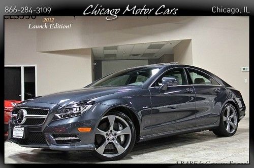 2012 mercedes benz cls550 4matic $88k+ msrp launch edition one owner hard loaded