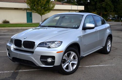 2012 bmw x6 xdrive35i sport utility 4-door 3.0l loaded warranty pristine!