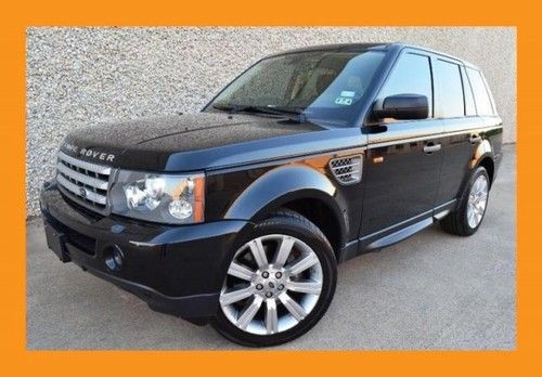 2007 land rover range rover sport 4.2 supercharged 4wd fully loaded clean carfax
