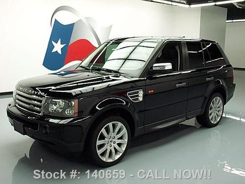 2008 land rover range rover sport hse 4x4 sunroof nav!! texas direct auto