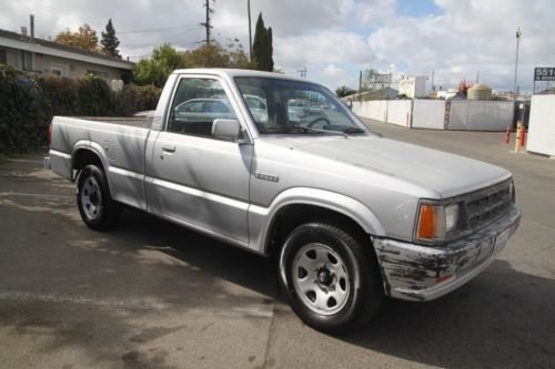 1989 mazda b-series b2200 reg. cab short bed manual 4 cylinder no reserve