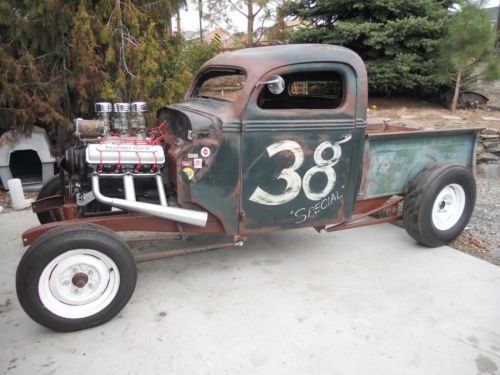 Sell new 1938 Ford truck 1936 1937 Gasser Hot Rod Rat Rod Project Drag ...