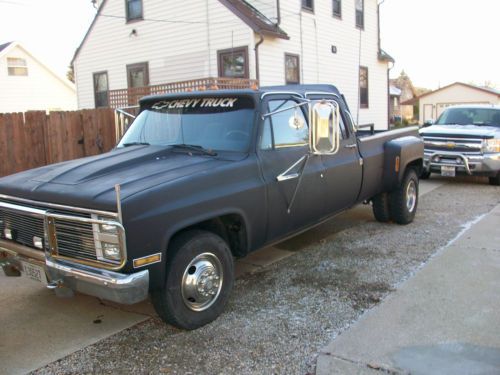 1987 chevy r30 c/k 3500 crew cab dually