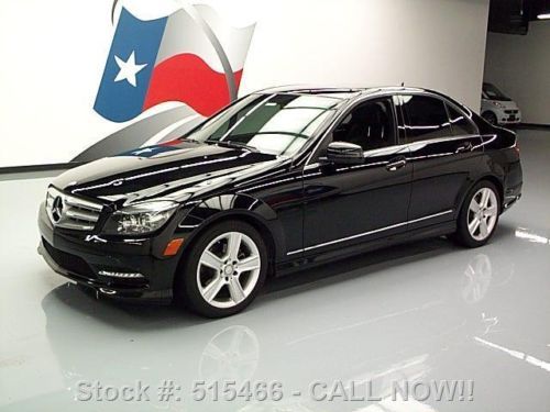 2011 mercedes-benz c300 sport sedan p2 sunroof 51k mi! texas direct auto