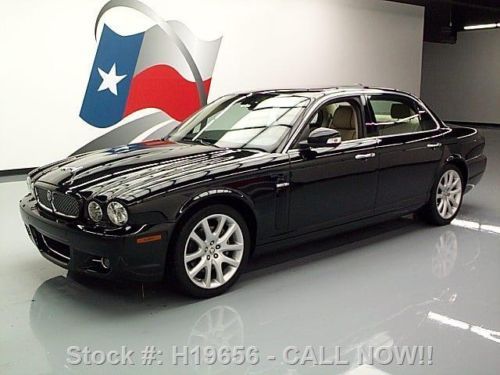 2008 jaguar xj8 l climate leather sunroof nav 59k miles texas direct auto