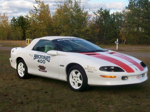 1997 chevrolet camaro z28 30th anniversary edition convertible brick yard 400