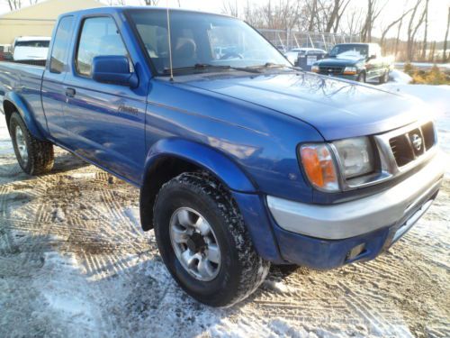 1999 nissan frontier 4x4 se king cab 3.3liter 6cylinder with air conditioning