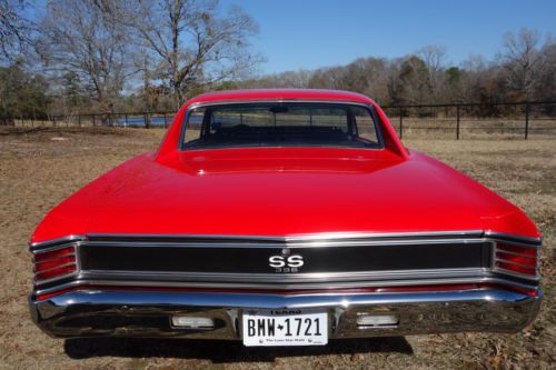 1967 chevrolet chevelle ss 396 4-wheel-disc-brakes, vintage a/c, updated gauges