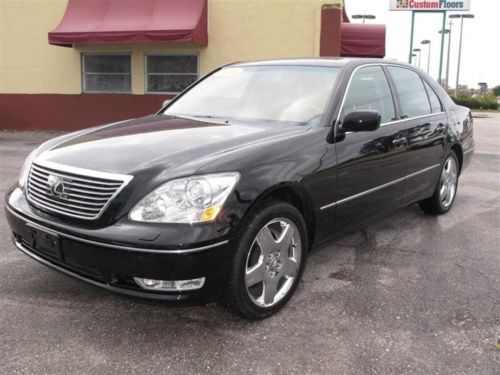 06 lexus ls430 very low mileage premium sound adjustable ride control one owner