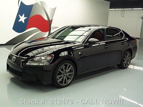 2013 lexus gs350 f-sport sunroof nav rear cam xenons 9k texas direct auto