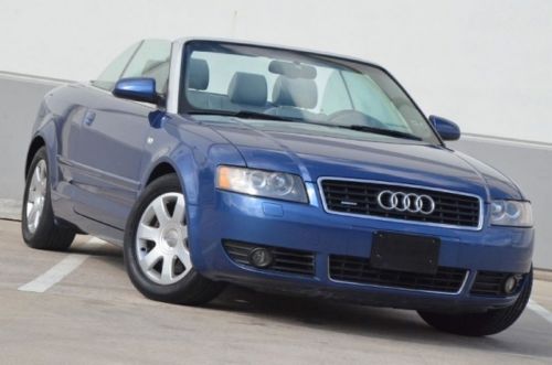 2004 audi a4 convertible quattro lth/htd seats $499 ship