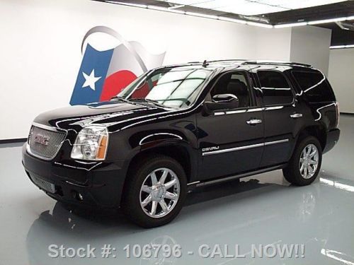 2011 gmc yukon denali sunroof nav dvd rear cam 20&#039;s 60k texas direct auto