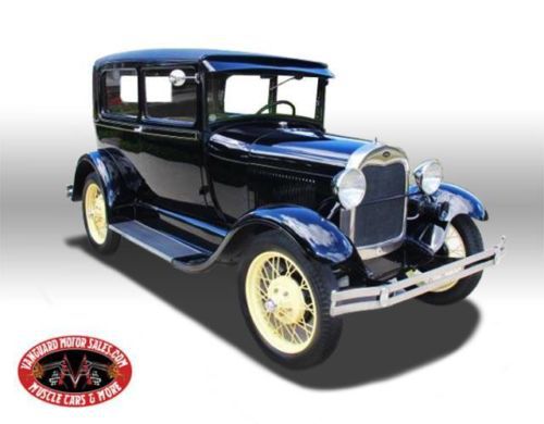 29 model a sedan restored gorgeous ford wow