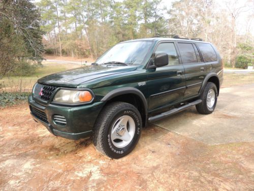 2000 mitsubishi montero sport ls sport utility 4-door 3.0l