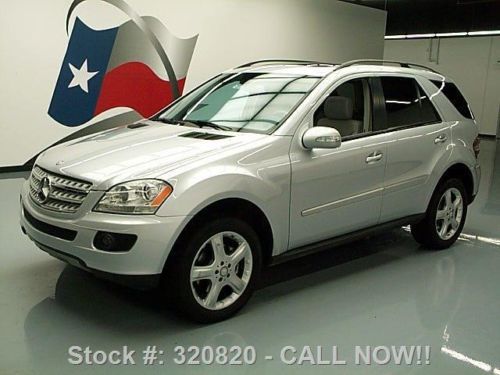 2008 mercedes-benz ml350 4matic awd p1 sunroof nav 57k texas direct auto