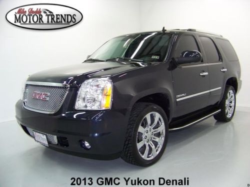 2013 gmc yukon denali navigation rearcam dvd sunroof heated ac mem seats 22s 19k