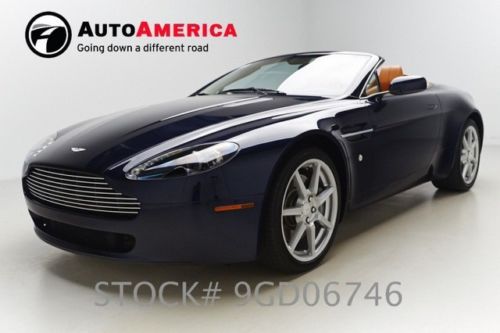 2007 aston martin v8 vantage 10 k low miles convertible soft top power seat/lock