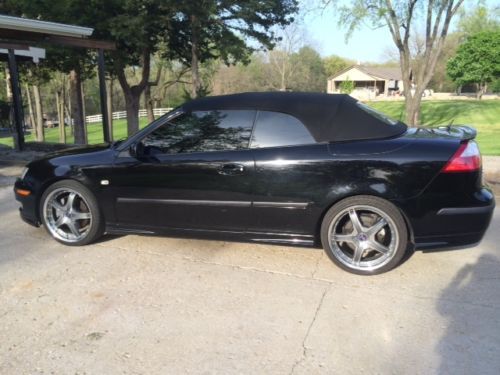 2007 saab 9-3 aero convertible 2-door 2.8l