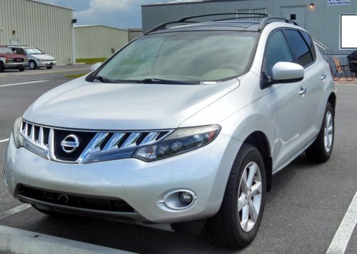 2009 nissan murano sl leather rear cam 18&#039;&#039; wheels 80k