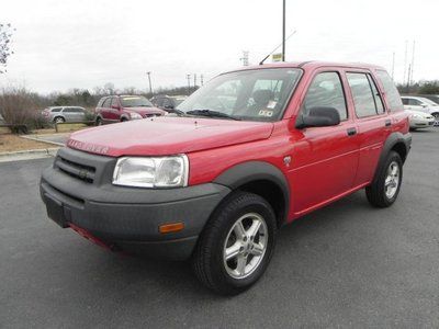 2002 land rover freelander s suv 2.5l  awd front on/off road aluminum wheels abs
