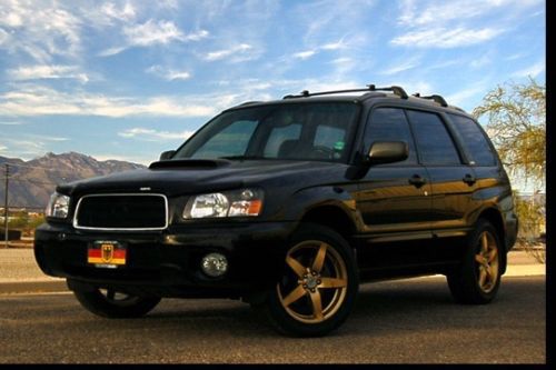 2004 subaru forester xt - &#034;sti&#034; low miles, excellent condition