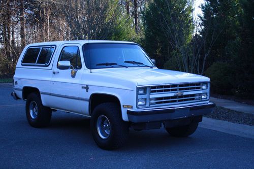 1988 chevrolet k-5 blazer clean solid straight 4x4