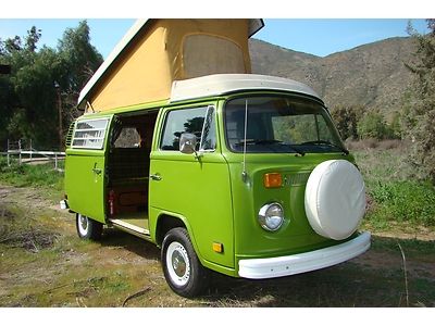 1979 original volkswagen vw westfalia camper van bus *free shipp w/ *buy it now*