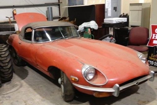 Purchase Used Jaguar E Type 1969 Roadster Barn Find Matching Numbers In Long Branch New 