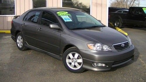 2007 toyota corolla s 4dr sdn manual