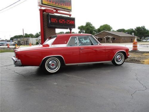 1962 studebaker gran turismo (gt) hawk 289ci v8 75,929 miles auto