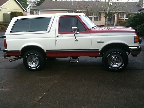 1989 Ford bronco xlt mpg #10