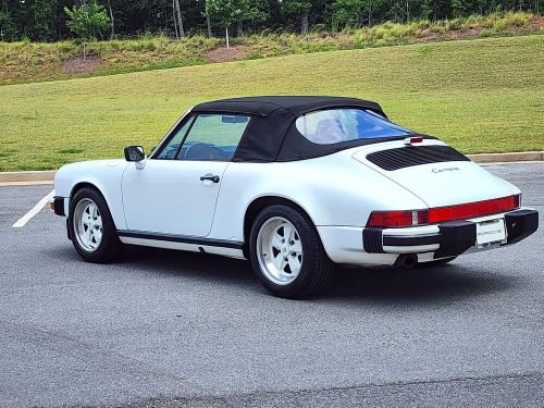 1989 porsche 911 carrera cabriolet