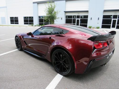 2019 chevrolet corvette grand sport coupe rare long beach red 2lt optioned