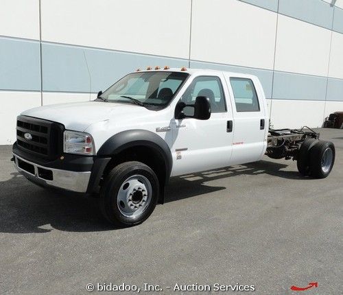 2006 ford f450 xl cab &amp; chassis  pickup truck 6.0l diesel ac bidadoo