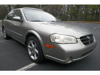 Nissan maxima se southern owned leather seats sunroof home-link no reserve only