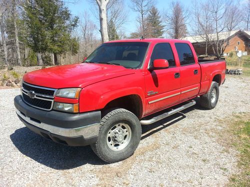 2006 chevrolet silverado 2500 hd lt crew cab pickup 4-door 6.6l duramax diesel