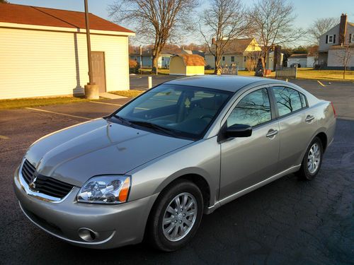 2008 mitsubishi galant es sedan 4-door 2.4 liter 4 cylinder (( no reserve! )) nr