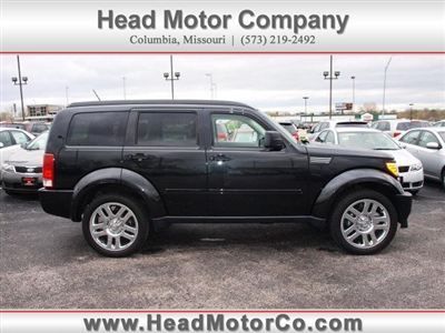 2011 dodge nitro 2wd 4dr heat low miles suv auto gas warranty, 3.7l v6 black